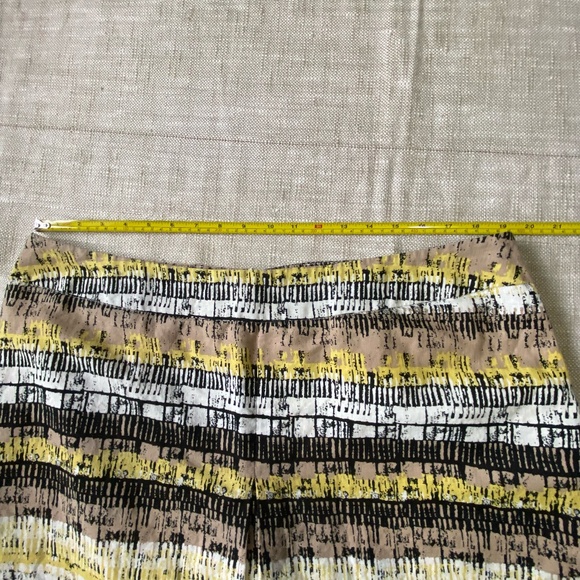 Studio Point Plus Colourful Linen Blend Mid Length Office Work  Skirt- Sz-18 - Picture 13 of 16